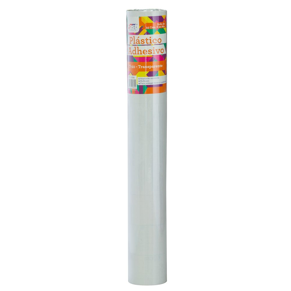 PLASTICO ADHESIVO FAST ROLLO TRANSPARENT 45CM.X20M.
