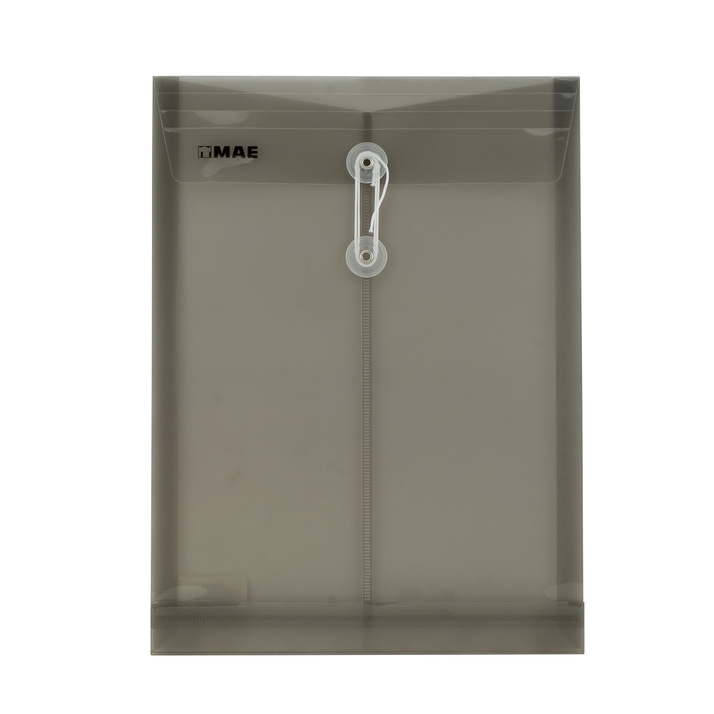 SOBRE PLASTICO C/PITA P X12 HUMO T/CARTA