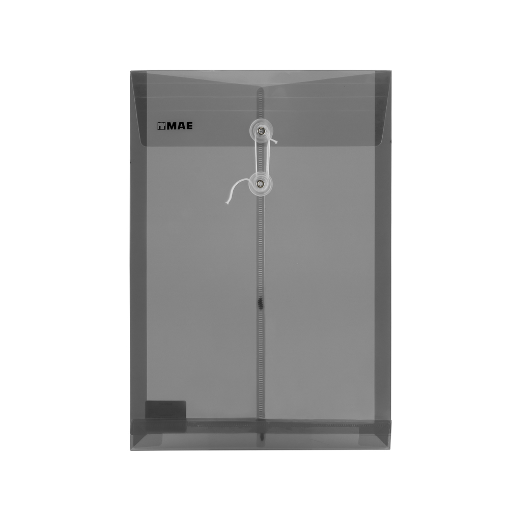 SOBRE PLASTICO MAE C/PITA OFICIO HUMO PX12