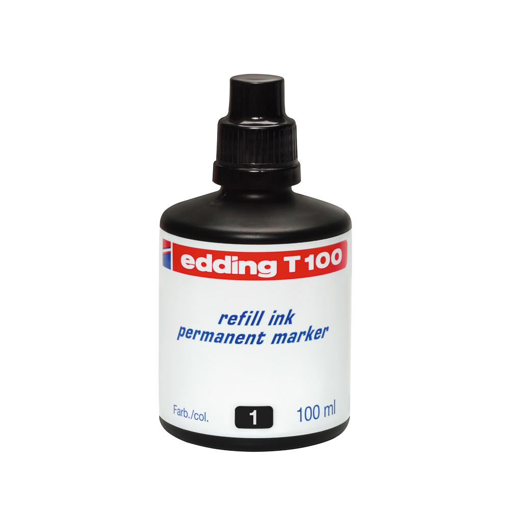 TINTA PERMANENTE EDDING NEGRO