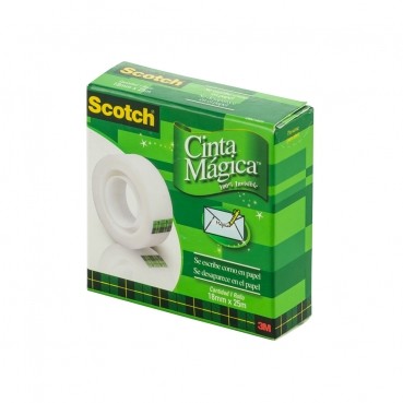 Cinta adhesiva scotch magic 810-SP 144  19MMX25.4MT