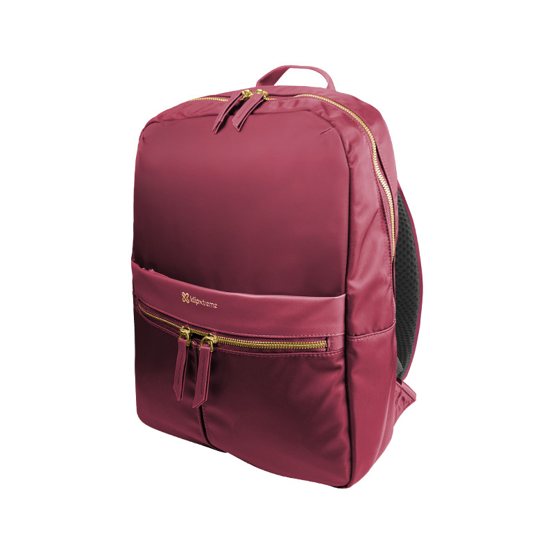 Mochila Klip Xtreme Bari para portátil de hasta 15.6" color rojo