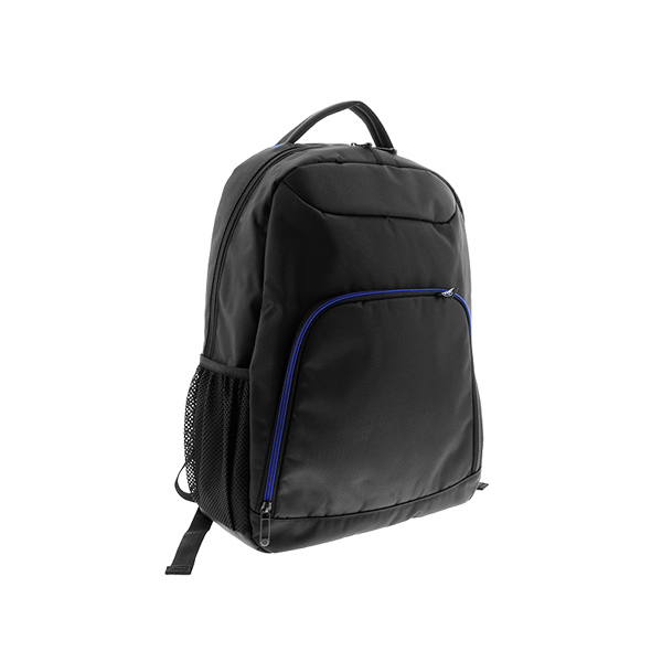 Mochila Xtech XTB-211 para laptop de 15.6" Color negro con detalles en azul