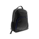 Mochila Xtech XTB-211 para laptop de 15.6" Color negro con detalles en azul