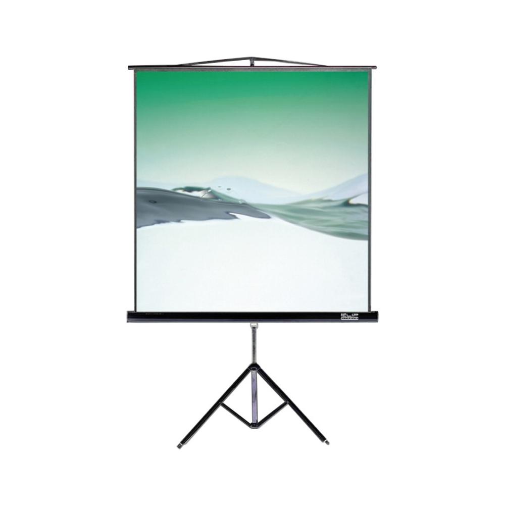 Pantalla de proyección con trípode Klip Xtreme - 86" ( 218 cm ), 4:3, Blanco Matte- Negro