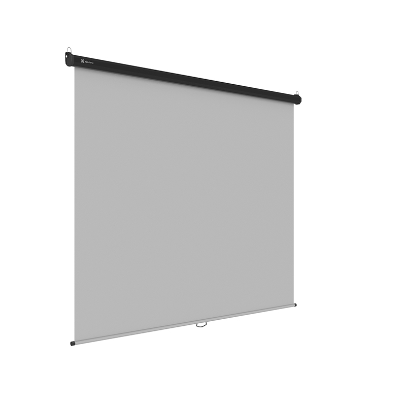 Pantalla de proyección Klip Xtreme KPS-302  instalable en el techo, instalable en pared - 86&quot; (218 cm), 4:3, Matte Blanco - blanco