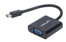 Adaptador MANHATTAN - Mini DisplayPort a VGA 1080p