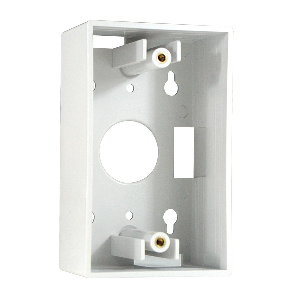 Caja montaje Nexxt superficie de red -  blanco