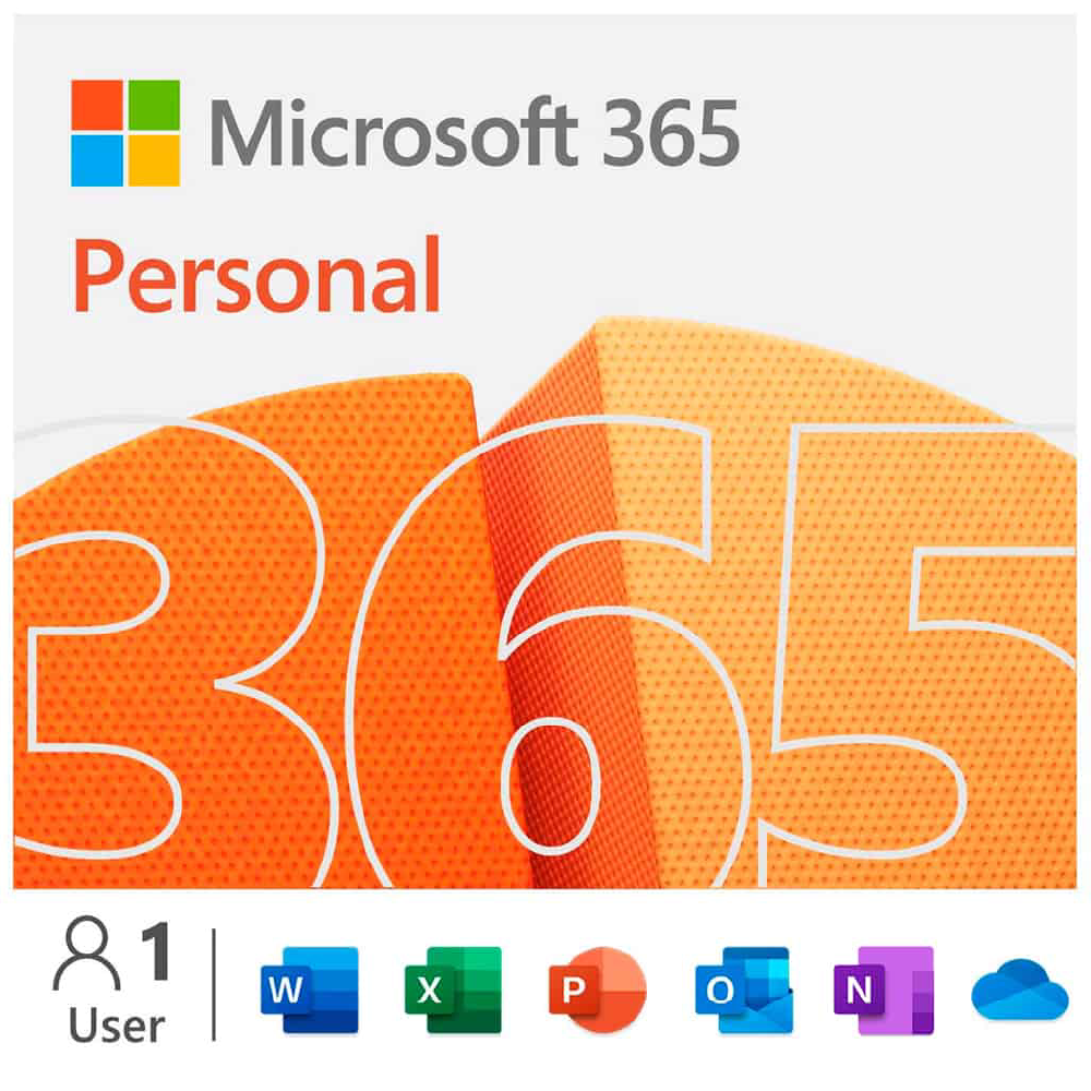 Licencia Microsoft 365 Personal de suscripción (1 año) 1 persona