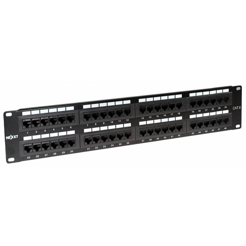 Tablero de conexiones Nexxt  19", 48 puertos