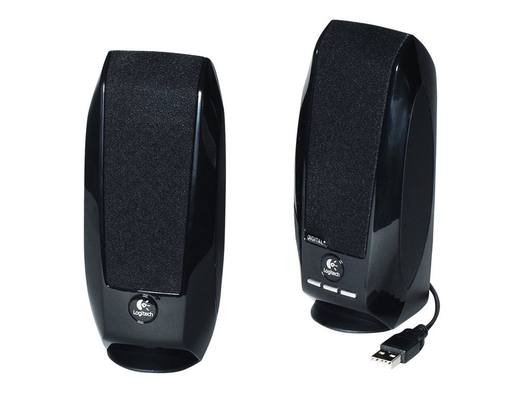 Bocinas para PC Logitech S150 Digital USB 1.2 vatios (Total) Color negro