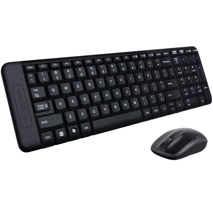Logitech Wireless Combo MK220 - Juego de teclado y ratón - 2.4 GHz - Español