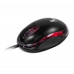 Mouse USB Xtech Negro - 3D optical