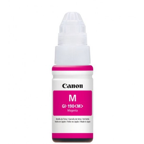 Tinta Canon magenta (GI-190M) de 70 ml para PIXMA G1100, G2100, G3100, G4100