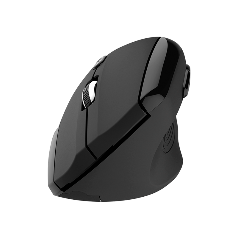 Mouse Klip Xtreme EverRest diestro - 6 botones - inalámbrico - 2.4 GHz - receptor inalámbrico USB