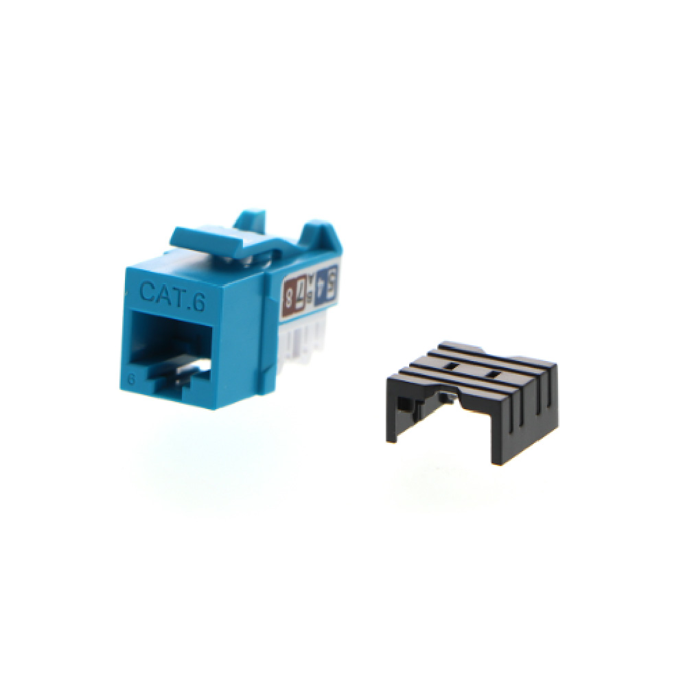 Nexxt Solutions Infrastructure - Keystone Jack - Category 6 - Cat6 Unshd KJ Grey