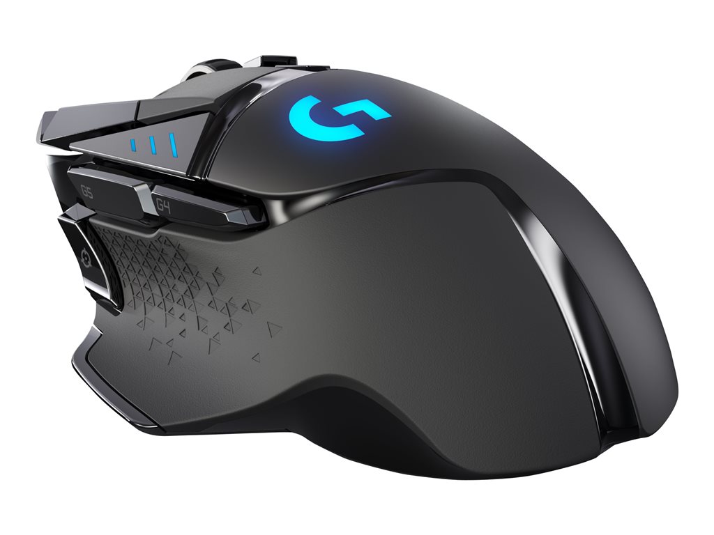 Mouse Logitech Inálambrico Gaming  G502 Lightspeed, 11 botones - LIGHTSPEED - receptor inalámbrico USB
