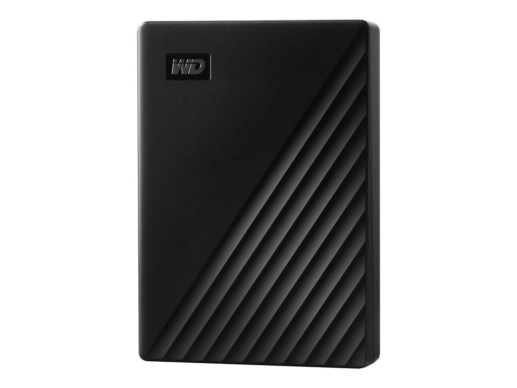 Disco duro externo (portátil) WD 4 TB My Passport WDBPKJ0040BBK, cifrado, USB 3.2 Gen 1, AES de 256 bits, Color negro
