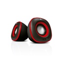 Xtech - Speakers - 2.0-channel - 6W wired XTS-115RD