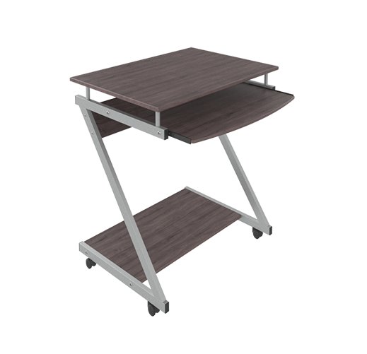 Escritorio de un nivel para computadora Xtech, Desk S Lvl XTF-CD194, Color: Ébano