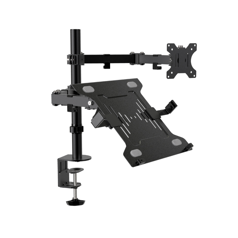 Soporte Para Monitor Y Laptop, Negro Mate Klip Xtreme