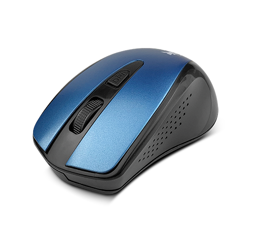 Mouse Xtech XTM-315BL 2.4 GHz inalámbrico 4 botones 1600dpi Color Azul