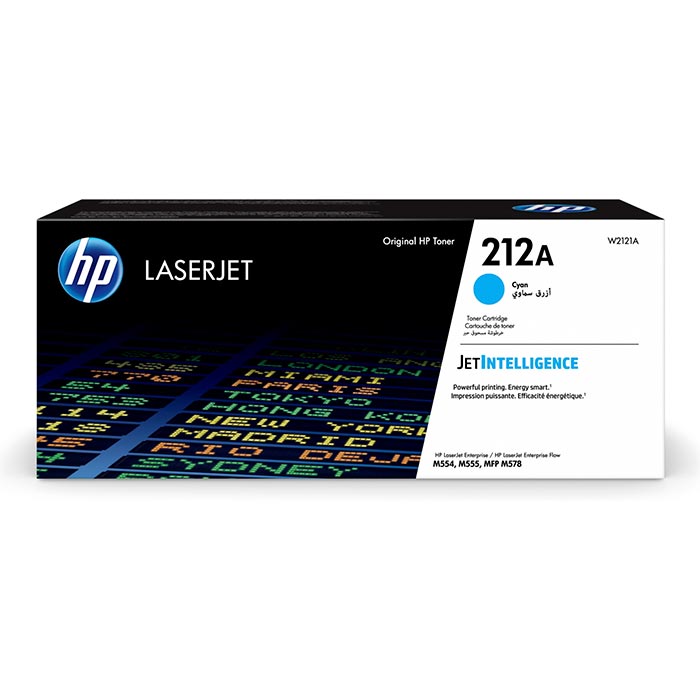 Tóner HP Cyan (212A) Enterprise M578 M554dn M555 M555dn M578dn M578f