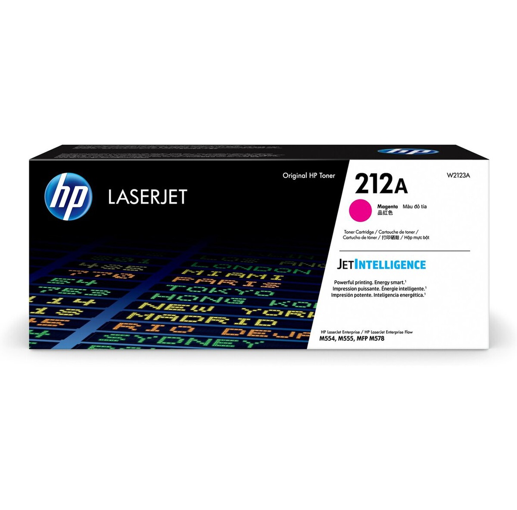 Tóner HP Magenta (212A) Enterprise M578 M554dn M555 M555dn M578dn M578f