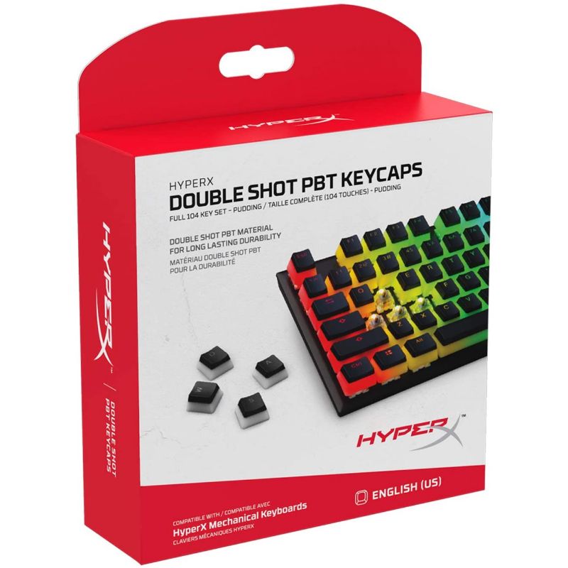 HyperX - Keyboard - Wired - Spanish - Bluetooth - Ergonomic Design - Black