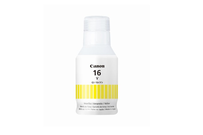 Tinta Canon Amarillo (GI-16Y) de 135 ml para GX3010 GX4010 GX5010 GX6010 GX7010