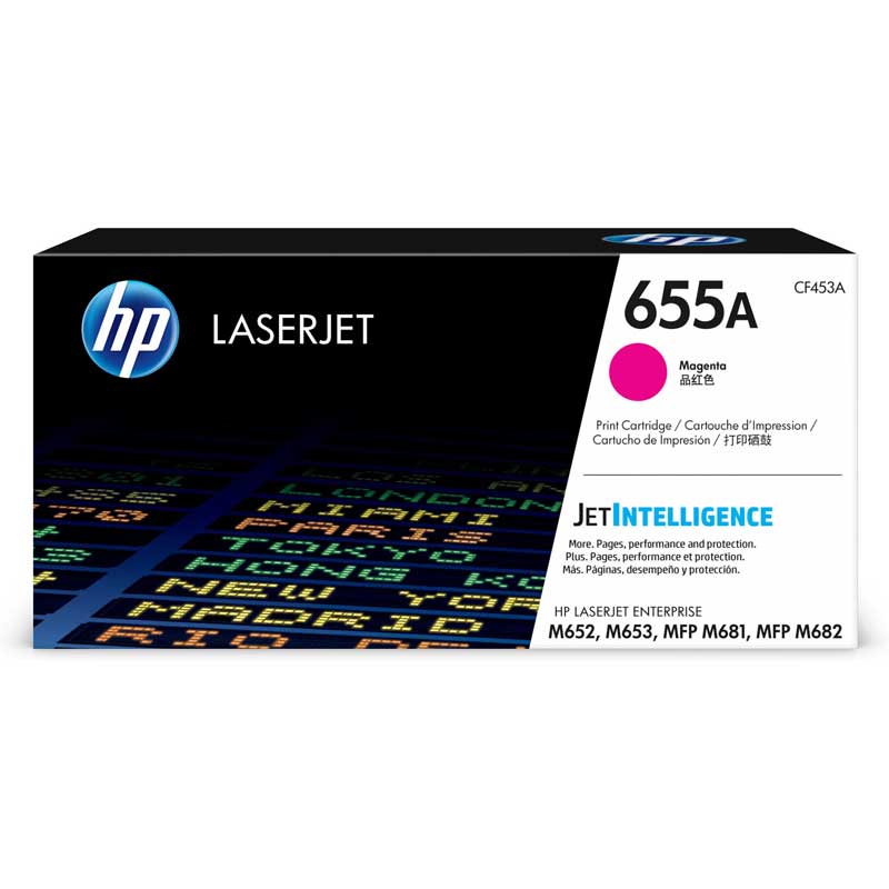 Tóner HP Magenta (655A) M652, M653; MFP M681, MFP M682