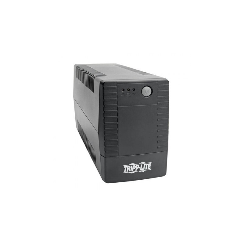 UPS Tripp Lite Desktop 650VA 360W AVR Battery Back Up Compact 120V 6 Outlet - UPS - CA 120 V - 360 vatios - 650 VA - 1 fase - conectores de salida: 6