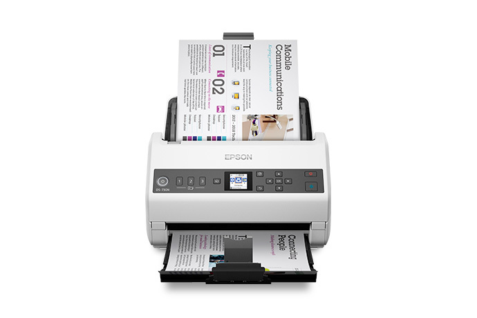 Escáner Epson de Documentos a Color y en Red - DS-730N
