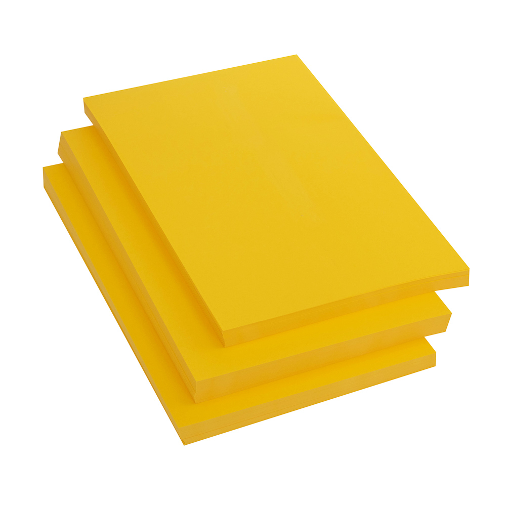 PAPEL IRIS 80 GR. PX500 OFICIO AMARILLO ORO