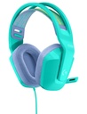 Audifonos Logitech - G335 mint - Wireless system - Para Game console - Wired - 189x180x79mm 20Hz