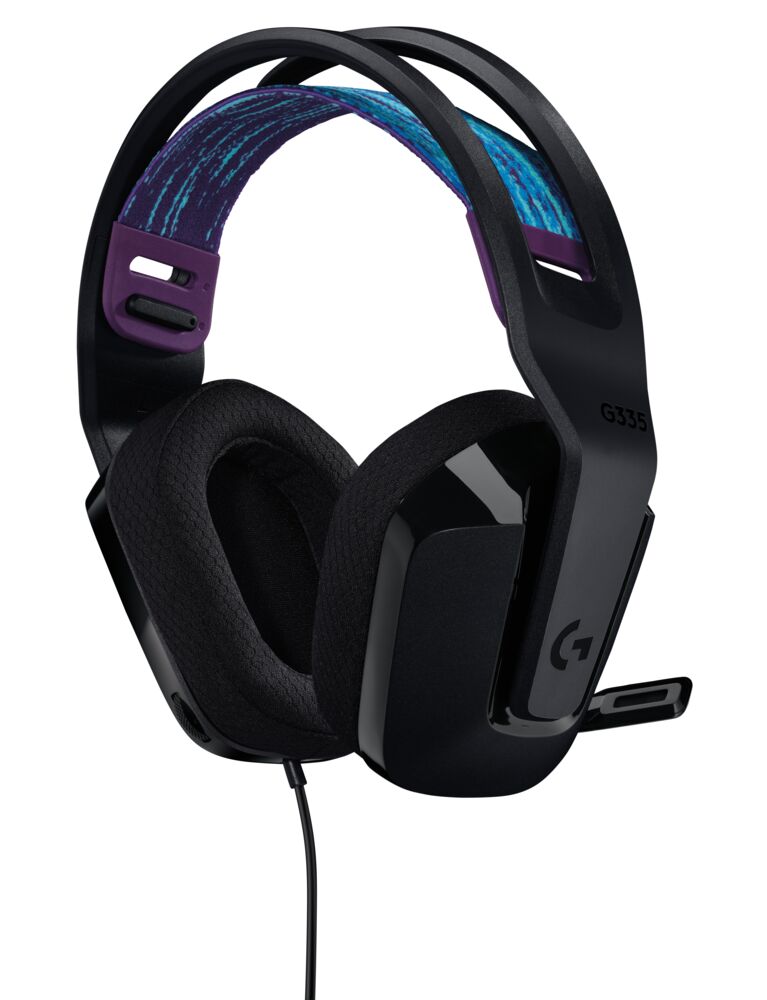 Auriculares Logitech G335 Black alámbrico 981-000977