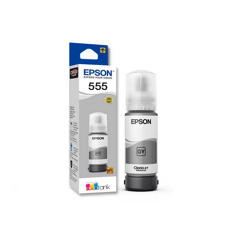 Tinta Epson Gris Light (T555) de 70ml L8180 L8160