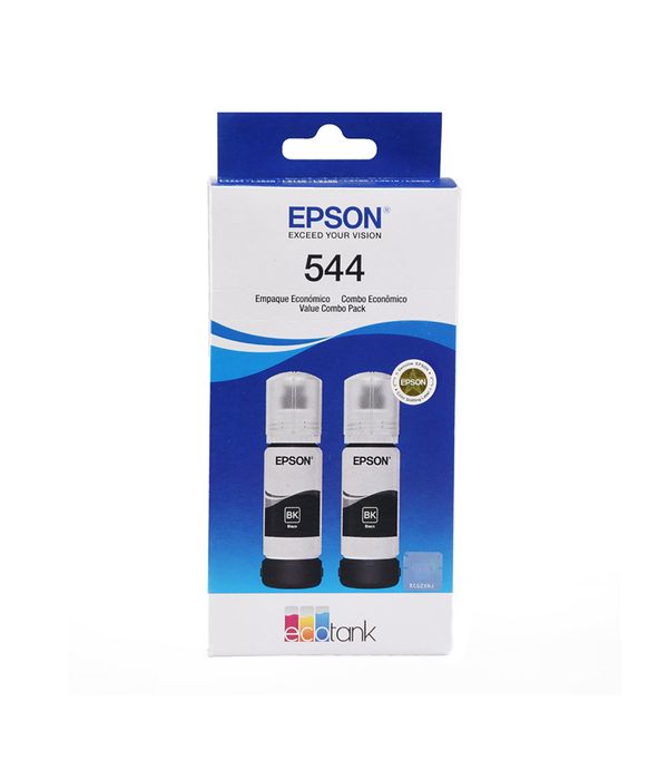 Tinta Epson Negra DUO (544) L1110 L1210 L1250 L3110 L3150 L3160 L3210 L3250 L3251 L3260 L5190 L5290 L5590