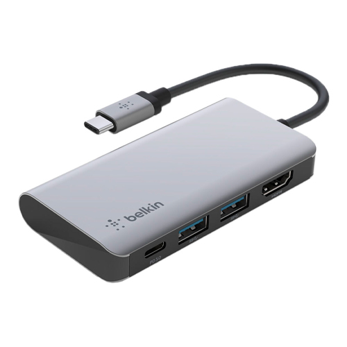 Belkin CONNECT 4-in-1 - Adaptador multipuerto - USB-C - HDMI