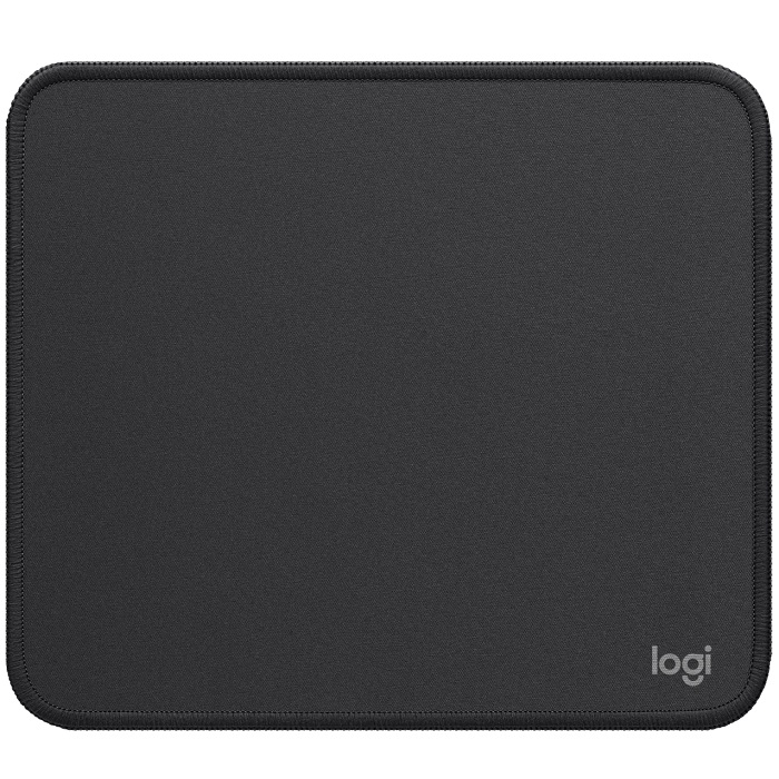 Logitech Studio Series - Alfombrilla de ratón - base de goma antideslizante, fácil deslizamiento, superficie resistente a salpicaduras - grafito