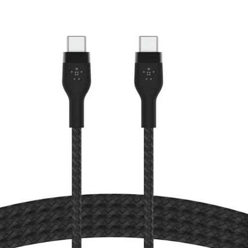 Cable Belkin Flex USB-C a USB-C Color negro