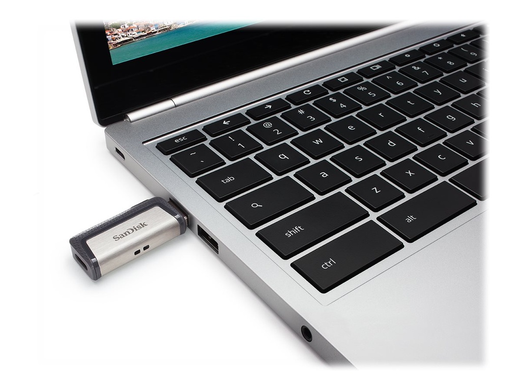Memoria USB SanDisk Ultra Dual 64 GB USB 3.1 tipo USB-C