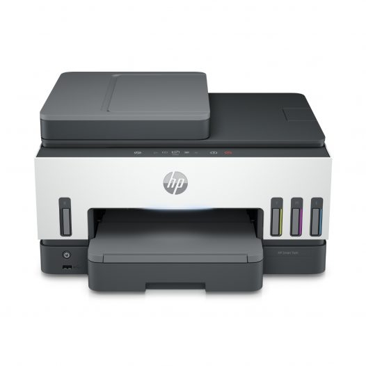 Impresora Multifuncional HP Smart Tank 790 - Impresión, copiado, escaneo, envío de fax, AAD y conexión inalámbrica USB Host; USB 2.0 de alta velocidad; Wi-Fi; Bluetooth LE; Ethernet; Fax