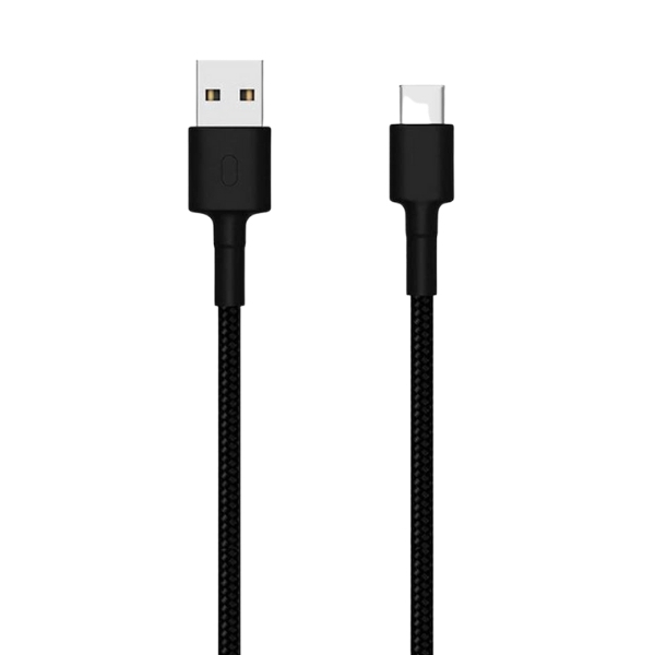 Xiaomi Mi Braided - Cable USB - USB (M) a USB-C (M) - USB 2.0 - 3 A - 1 m - negro
