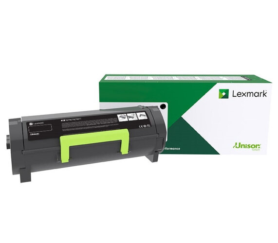 Tóner Lexmark 58D4000 Negro Para Impresoras MX826ade, MX822ade, MS821dn, MS823dn, MS826de, MX721ade, MX722adhe