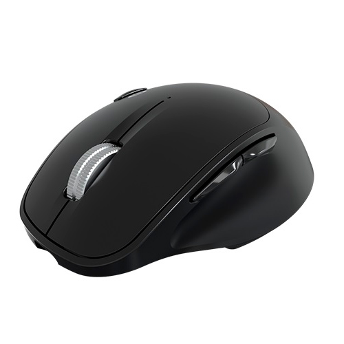 Mouse - Klip Xtreme - 2.4 GHz / Bluetooth 5.0 - Inalambrico - Negro - Modo Doble Negro