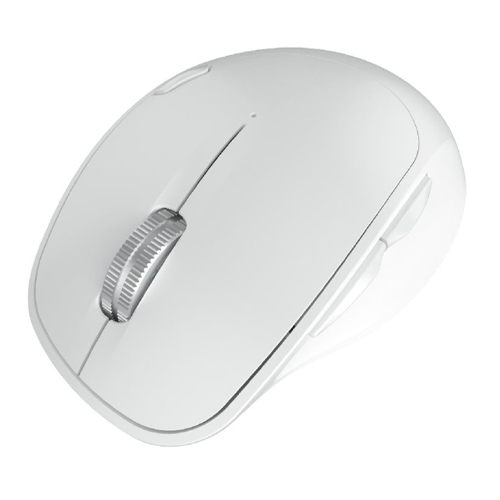 Mouse - Klip Xtreme - 2.4 GHz / Bluetooth 5.0 - Inalámbrico - Blanco - Modo dual blanco
