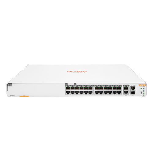 Conmutador HPE Aruba Instant On 1960 24G 20p Class4 4p Class6 PoE 2XGT 2SFP+ 370W Switch - L3 Lite - Gestionado - 24 x 10/100/1000 + 2 x 10 Gigabit SFP+ + 2 x 100/1000/10GBase-T - montaje en rack - PoE (370 W) - BTO
