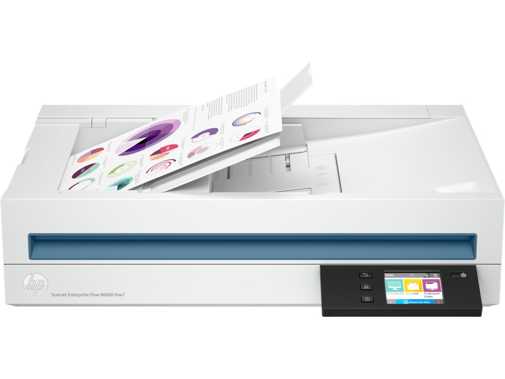 Escáner de documentos HP ScanJet Enterprise Flow N6600
