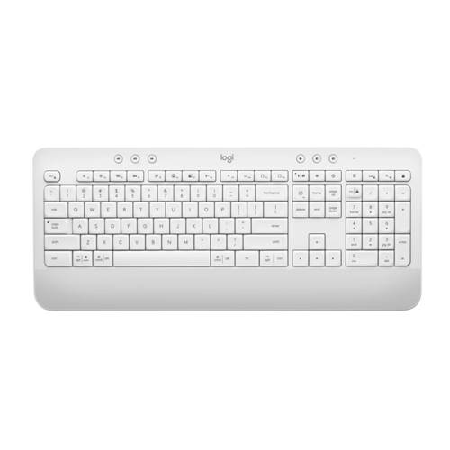 Teclado Logitech Wireless K650 Color Blanco Español